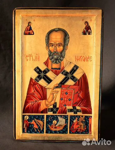 Икона с ковчегом " Святитель Николай" — оригинальный подарок