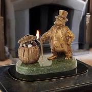 Фигурка «Крот банкир» из бронзы и камня — необычный подарок — фотография 1