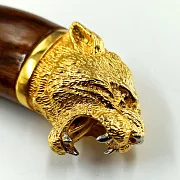 Дамасский нож «Пантера» №8 — оригинальный подарок — фотография 4