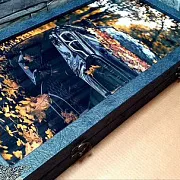 Нарды под стеклом «BMW» — красивый подарок — фотография 10