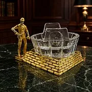 Икорница "Строитель". Златоуст — оригинальный подарок — фотография 1