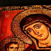Икона Богоматери "Одигитрия" с подтавкой — оригинальный подарок — фотография 8
