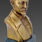 Бюст «Дзержинский» из бронзы — оригинальный подарок — фотография 2