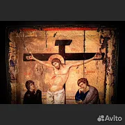 На память: Икона "Распятие Иисуса Христа с предстоящими" — фотография 4