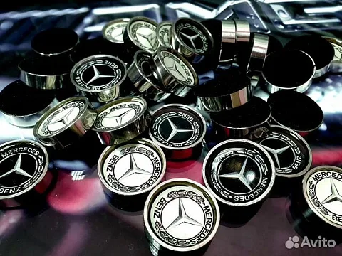 Комплект стальных фишек для нард «Mercedes» в подарок