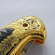 Складной нож увеличенный — оригинальный подарок — фотография 7