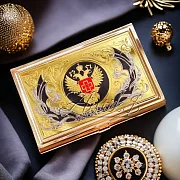 Подарочная визитница с логотипом «ФМБА» — фотография 1
