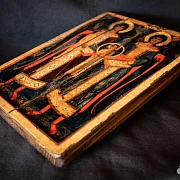 Подарочная икона архангелов "Михаил и Гавриил" — фотография 5