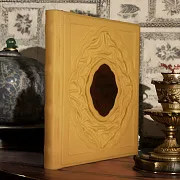 Светлый праздник пасхи — книга в кожаном переплёте — красивый подарок — фотография 1