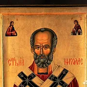 Икона с ковчегом " Святитель Николай" — оригинальный подарок — фотография 3