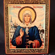 Икона с ковчегом "Святая Ксения Петербургская" в подарок — фотография 1