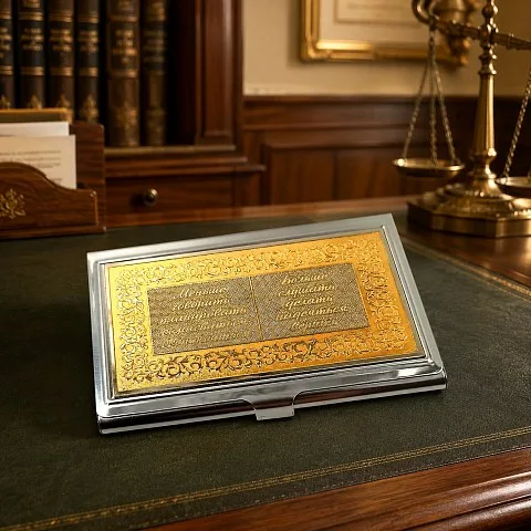 Ручная работа: Визитница «Оригинальный подарок»