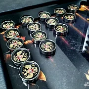 Нарды под стеклом «Золотой Герб России» — оригинальный подарок — фотография 10