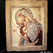 В подарок: Св. Симеон Богоприимец. Икона — фотография 1