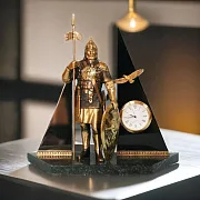 Подарочные часы «Русский витязь» со змеевиком — фотография 1