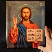 Икона "Христос Вседержитель" с ковчегом в подарок — фотография 1